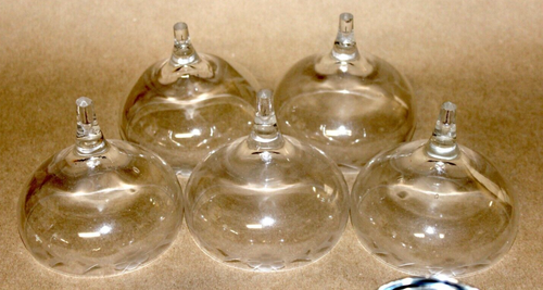 Juego De Colección Hale de 6 Tazas Esterlina y 5 Forros De Vidrio Grabado Postre Sherbet 198g - Imagen 11 de 24