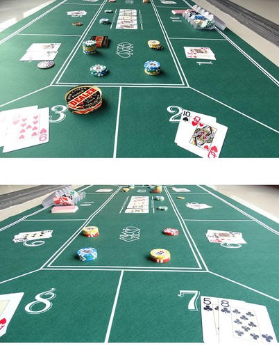 180*90CM Single-sided Table Top Felt Cloth Cover Mat for Texas Hold'em - Picture 5 of 5