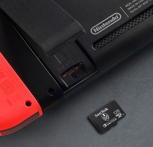 Karta pamięci Nintendo Switch firmy SanDisk 64GB 128GB 256GB 512GB Micro SD XC C10 UK - Zdjęcie 32 z 49