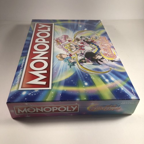 Monopoly Sailor Moon Board Game NEW SEALED - Picture 3 of 10