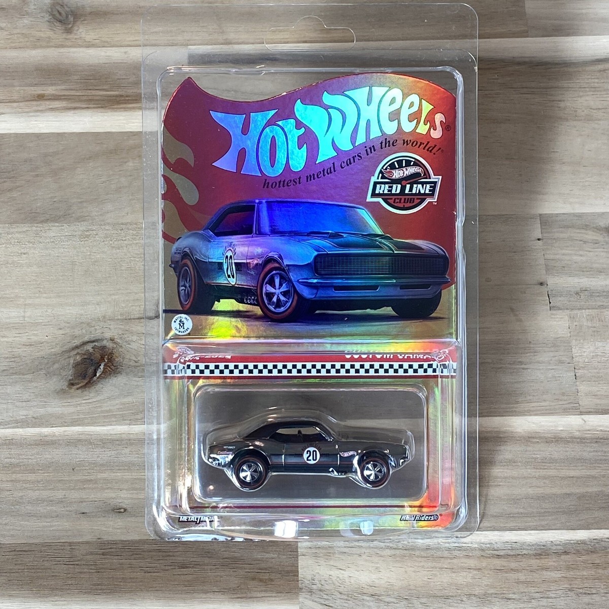 Hot Wheels RLC Exclusive Custom Camaro 20th Anniversary Holo Foil 