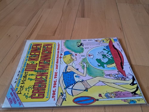 Los Pequeños Hombres Verdes Nº21 de 1989 - TOP Z1 ÁLBUM CÓMIC Pat Mallet - Imagen 3 de 3