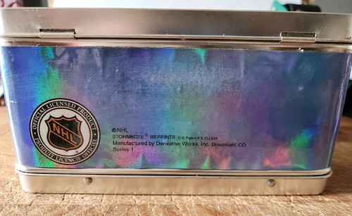 Vancouver Canucks NHL Hockey Metal Lunchbox Trinket Holder Series 1 - Picture 8 of 13