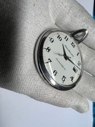 citizen Homer Date Parashock 21 Jewels pocket watch 41.6 mm running well - Picture 14 of 19