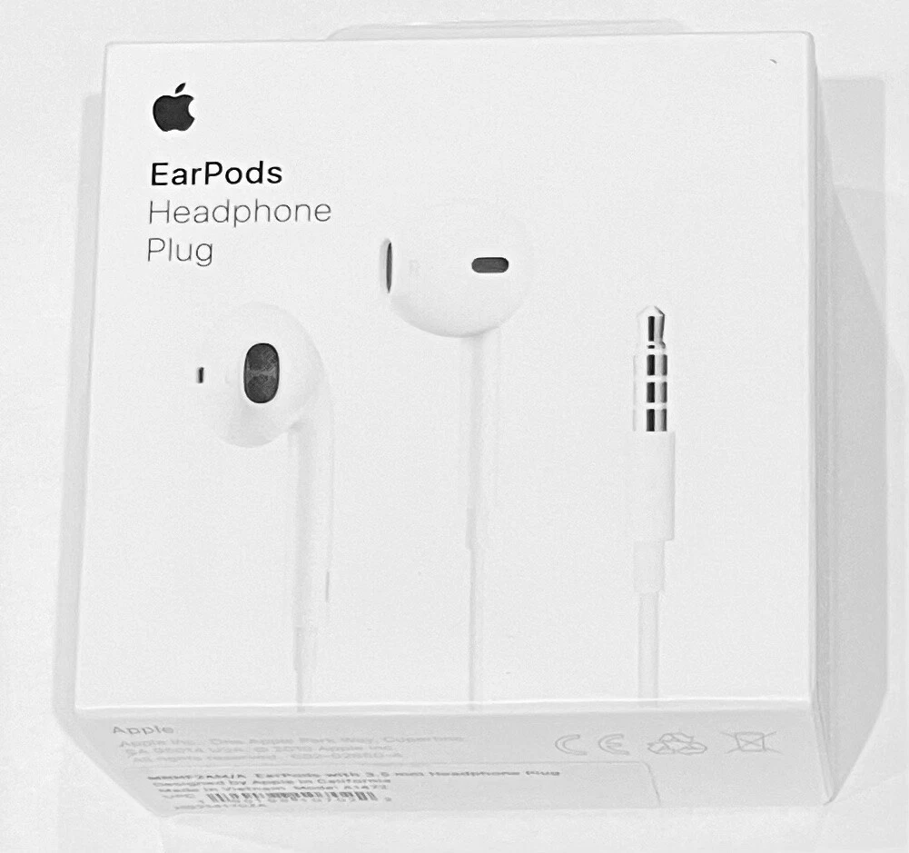 Original Apple EarPods 3.5MM w/ Remote & Microphone In Ear Headset - Retail  Box