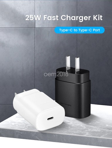Adaptateur chargeur original Samsung 25W super rapide Galaxy S22 S23 S24 A54 - Photo 10 sur 21