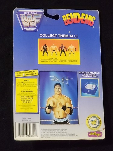 WWF ROCKY MAIVIA BEND-EMS SERIES V 5 JUSTOYS 1997 - Picture 3 of 3