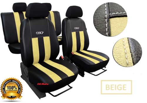 EcoLeder +Alicante Maßgefertigte Sitzbezüge Honda Civic X HTB ab 2017- 5d - Bild 4 von 12