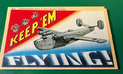 CONSOLIDATED PB2Y-2 CORONADO 1943 POST CARD GROUPING - Picture 5 of 8
