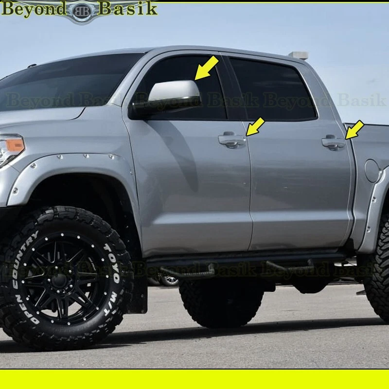 CUBIERTAS + espejos retrovisores 1D6 Silver Sky para Toyota Tundra CrewMax 2007-2021 Foto 3 de 4