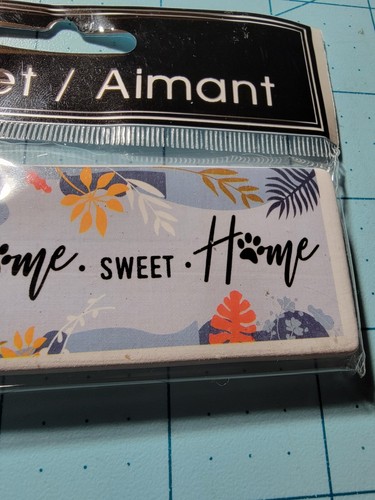 Greenbrier Marke: ""Home Sweet Home"" Pfotendruck Magnet - neu mit kostenlosem Versand - Bild 5 von 9