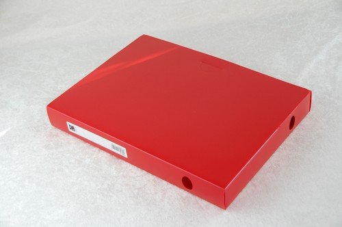 8 St. Sammelbox Archivbox Ablagebox A4 Heftbox Sammelmappe Ordnungsmappe rot A4 - Bild 1 von 8