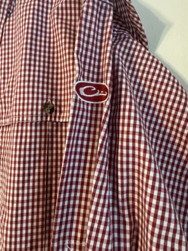 DRAKE WATERFOWL GINGHAM PLAID WINGSHOOTERS SHORT SLEEVE L/S - Picture 2 of 7