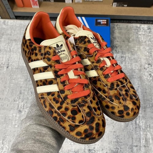 Adidas Samba OG Preloved Leopardo Rojo/Naranja | UK5.5 | Nuevo Envío Rápido 🔥🚚 - Imagen 2 de 5
