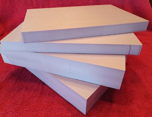 XPS Foam - 4 Pc Combo Lot-2 Thickness 1" & 2" Modelers Sculptors Diorama 8863 - Picture 4 of 13