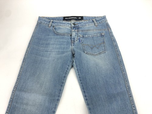 Filles A Papa Twisted Blue Denim Jeans Damen Größe 28 - Bild 3 von 5