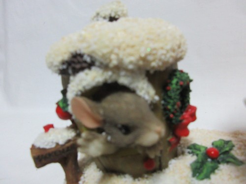 VTG FITZ & FLOYD Charming Tails Merry Christmas from our House to Yours SIGNED - Picture 4 of 9