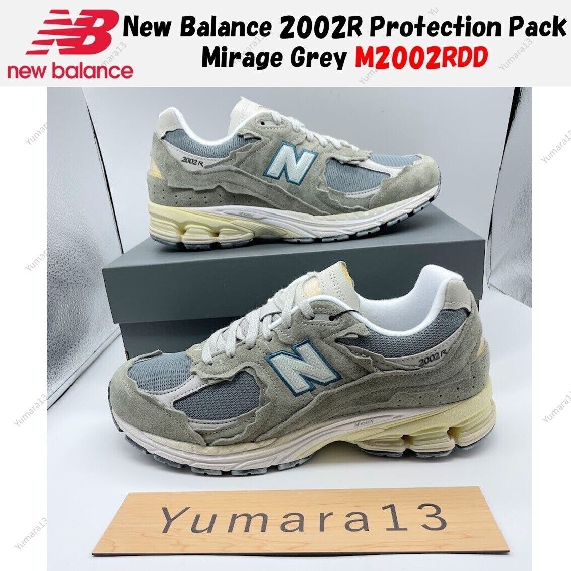 New Balance 2002R Protection Pack Mirage Grey M2002RDD Size US 4-14 Brand  New