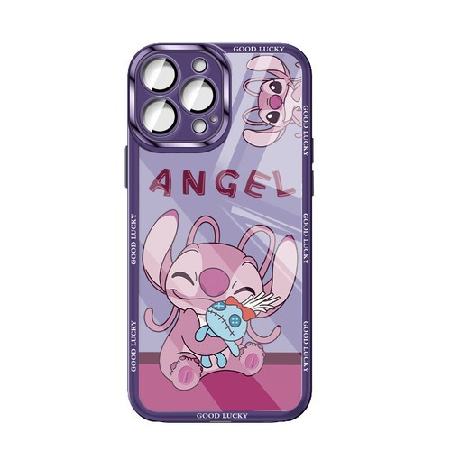 Transparent Phone Case Angel Stitch Cover for Iphone 7 8 Plus X 11 13 14 15 Pro - Picture 10 of 24
