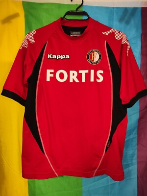 Maglia calcio Kappa Feyenoord Olanda bambino taglia YXXL 164 cm
