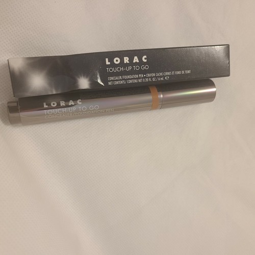 Lorac Touch Up To Go 2 in 1 Concealer/Foundation Pen CF12 Deep Fonce .20oz - Picture 7 of 7