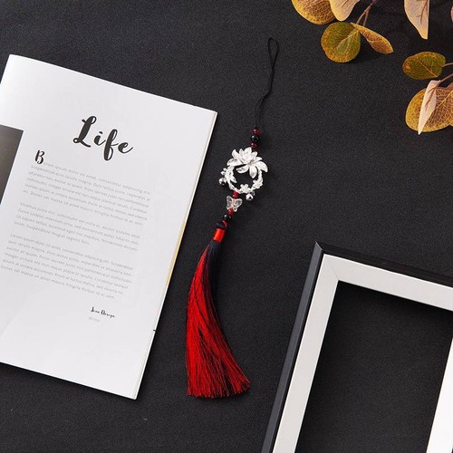 Fashion Chain Official's Blessing Keychain Women Metal Cute Key Ring Jewelry - Foto 5 di 11