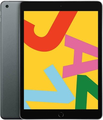 Apple iPad 7th Generation 10.2" Tablet, 32GB, WiFi, Space Gray (MW742LL/A)