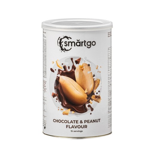 zum Abnehmen+Gewichthalten Cremiger Shake Smart Go Schokolade und Erdnuss NEU