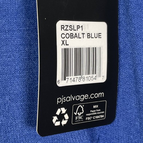 PJ Salvage Lounge Joggers Womens X-Large Soft Stretch Knit Elastic Waist Blue - Picture 15 of 18