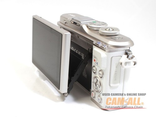 Olympus PEN E-PL10 Digital Camera Body Only - White **Near Mint** - Picture 4 of 15