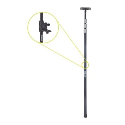 Asta Telescopica per Laser Estensione 124-320cm RYOBI RBCLTP1 con Supporto att.