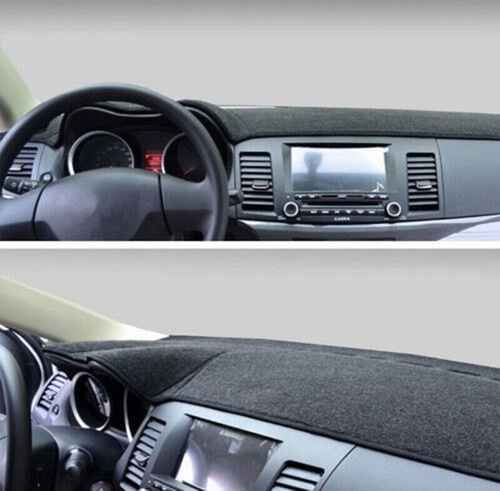 For Mitsubishi Lancer 2008-17 Non-slip Dash Board Cover Mat Dashboard Carpet 1p - Picture 4 of 9