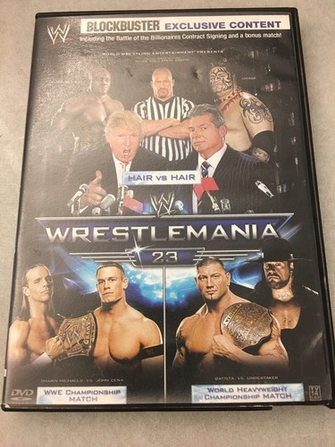 WWE WRESTLEMANIA 23. 2 DVD set. DONALD TRUMP Hair Vs Hair - Bild 1 von 5