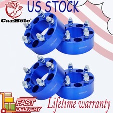 2" Wheel Spacers Adapters 5x4.5 1/2x20 4-piece For Jeep Wrangler TJ YJ XJ KJ KK