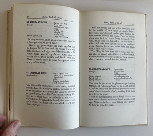 Danish Home Baking: Traditional Danish Recipes by Karen Berg (HC, 1957) - Picture 9 of 10