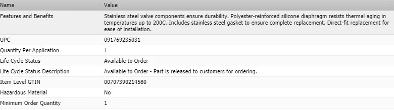 原始设备制造商 EGR 阀适用于 2001 - 2005 年道奇 STRATUS L4-2.4L — 第 4/4 张图片