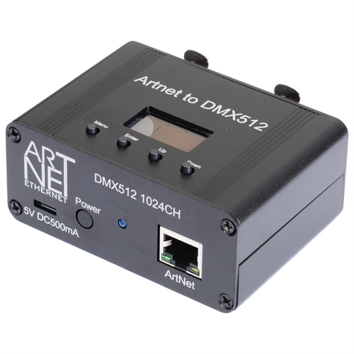 ArtNet DMX 512 Ethernet Lighting Controller Interface,2 Universe Metal +6345 - Picture 8 of 10