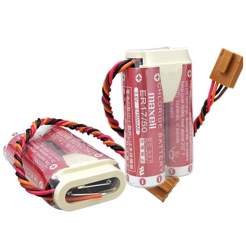 3Pcs ER17/50 For Kawasaki Robot MD500N 50750-1018 3.6V ER17/50 Battery - Picture 4 of 8