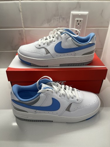 Nike Gamma Force White University Blue Casual Shoes Women’s Size 10 DX9176-108