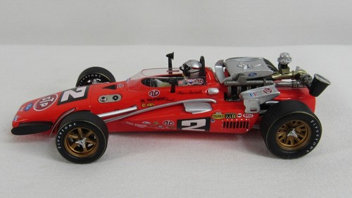 Mario Andretti Spark 1:43 Diecast #2 STP Brawner Hawk Ford 1969 Indy 500 Winner - 第 6/22 張圖片