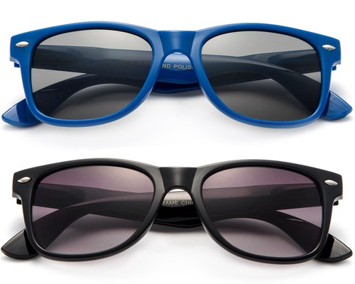Toddler Sunglasses Kids Sunglasses Horned Rim Comfortable Frame Spring Hinge - Picture 7 of 17