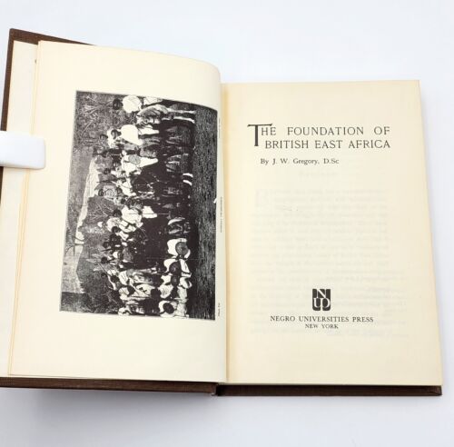 The Foundation of British East Africa - J.W. Gregory - History - Uganda, Kenya - Imagen 2 de 7