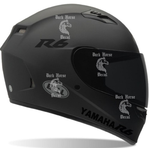 Helmet decals Yamaha R6 Motorcycle helmet decals, Sticker.  R6 Yamaha decal - Bild 4 von 20