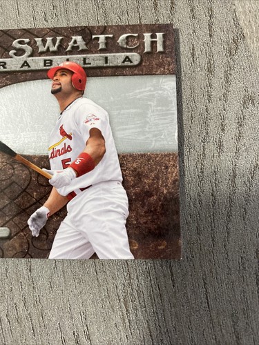 ALBERT PUJOLS 2009 Sweet Spot Sweet Swatch Memorabilia #SS-AP NM+ Baseball Card - Picture 3 of 5