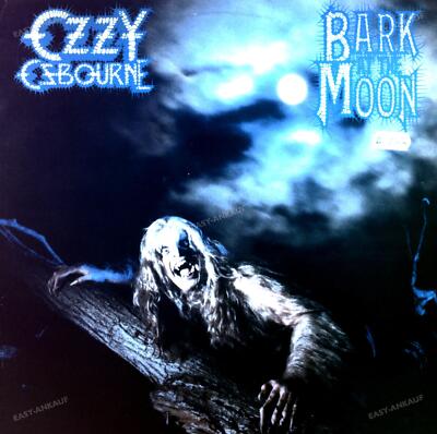 Ozzy Osbourne Bark at the Moon レコード シール付 Ozzy Osbourne BARK AT THE MOON Vinyl Record Heavy metal
