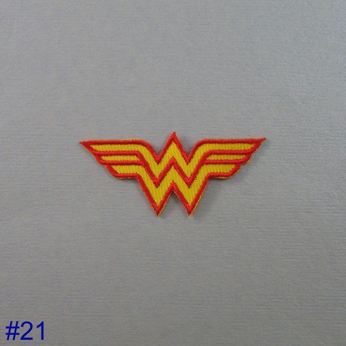 Superhero Iron On/ Sew On Cloth Patch Badge Appliqué cosplay comic TV movie film - Picture 22 of 23