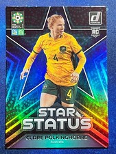2023 Donruss FIFA Women's World Cup Star Status Clare Polkinghorne Rookie #1