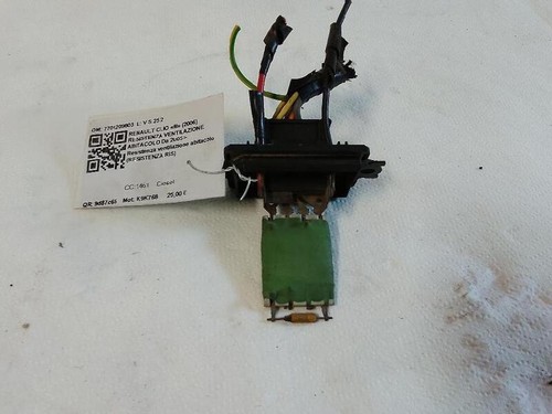 7701209803 heizwiderstand für RENAULT CLIO «III (2006) 1.5 DCI 2005 42627 - Bild 3 von 5