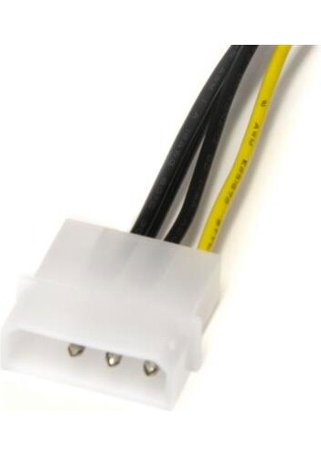 Adattatore LP4 a Scheda video PCI Express 8 pin da 15 cm Startech LP4PCIEX8ADP - Foto 4 di 4