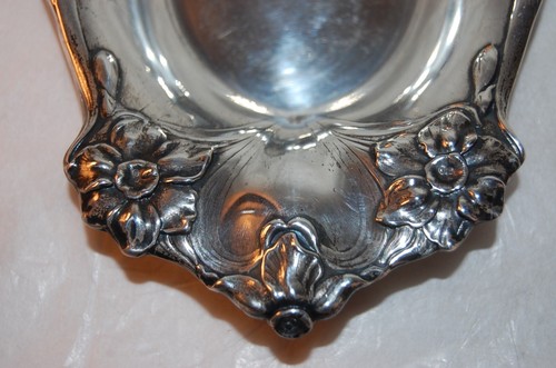 Vintage Reed & Barton Sterling Silver Tray Bowl X504 Reposse - Picture 4 of 5